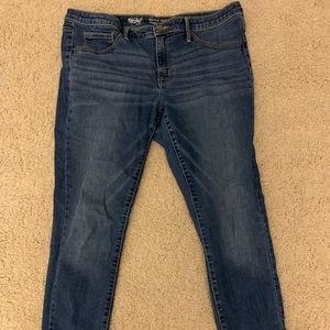 Mossimo jeggings mid rise